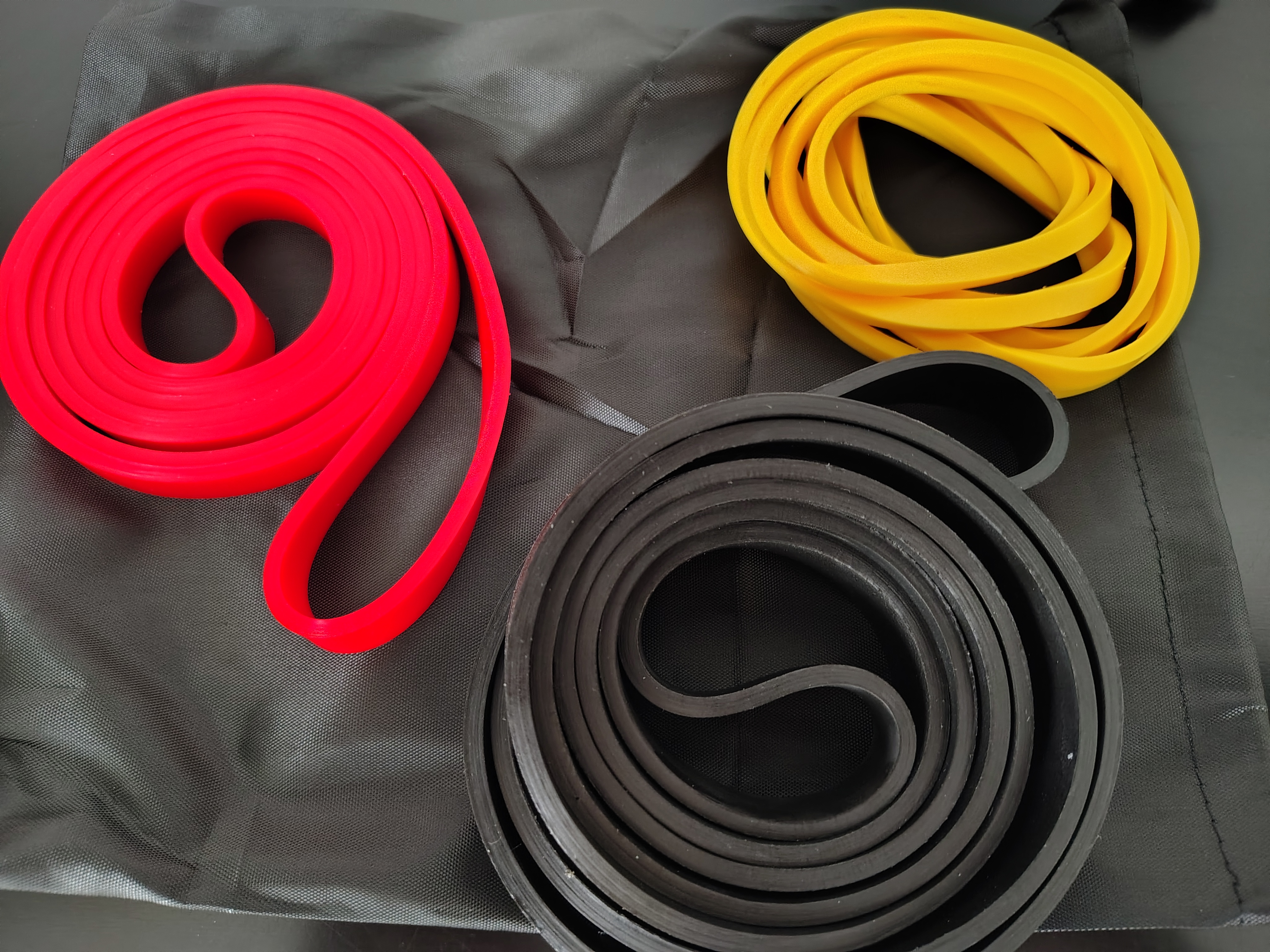 3 elastici fitness multicolore - Immagine 5